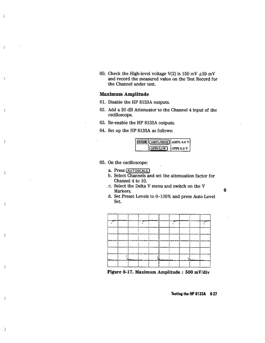 HP Blood Pressure s133a manual 