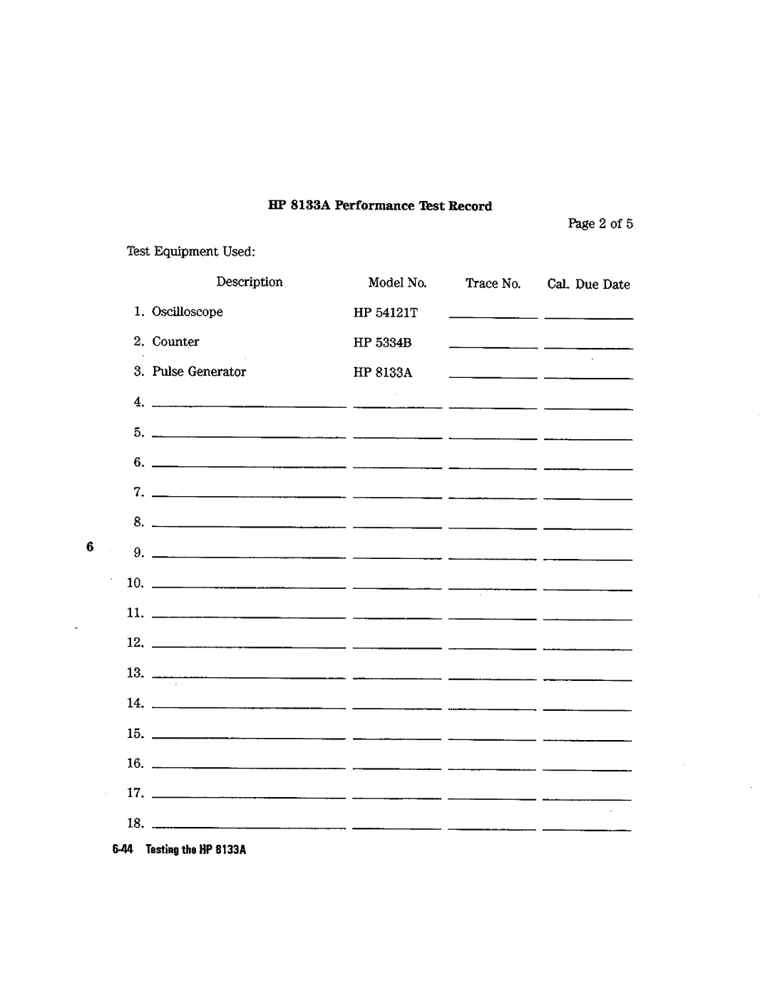 HP Blood Pressure s133a manual 