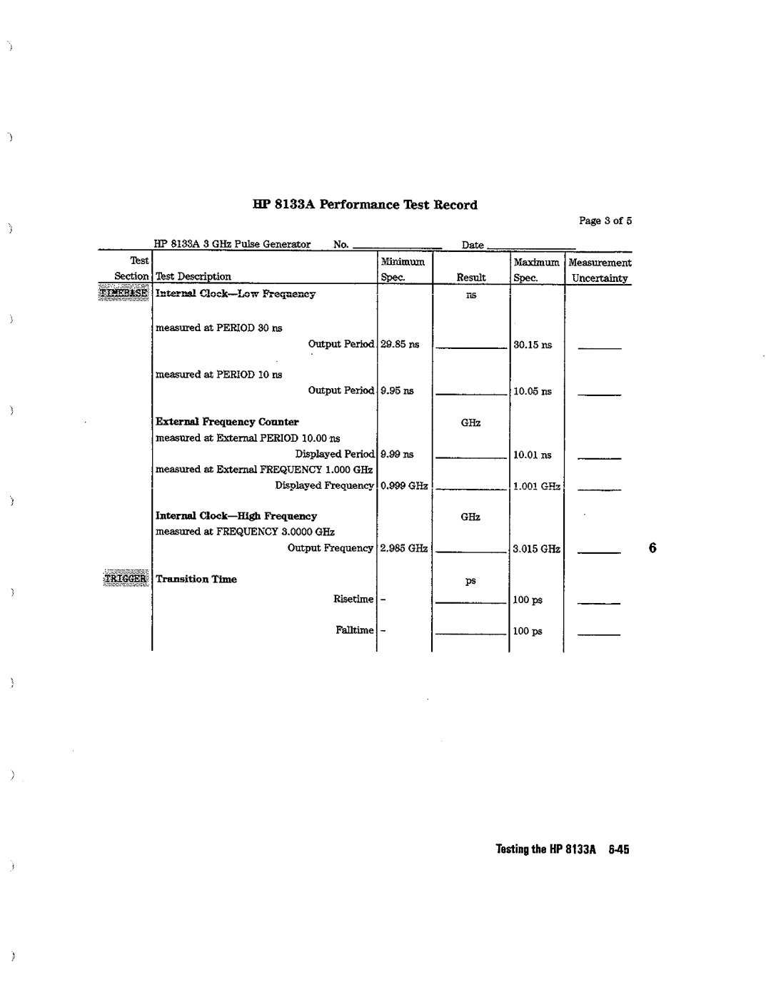 HP Blood Pressure s133a manual 