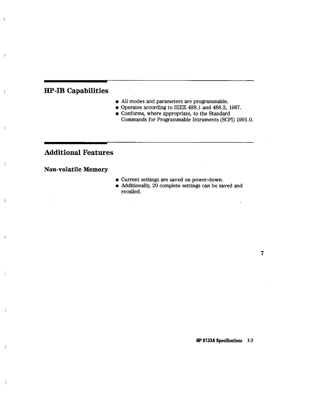 HP Blood Pressure s133a manual 