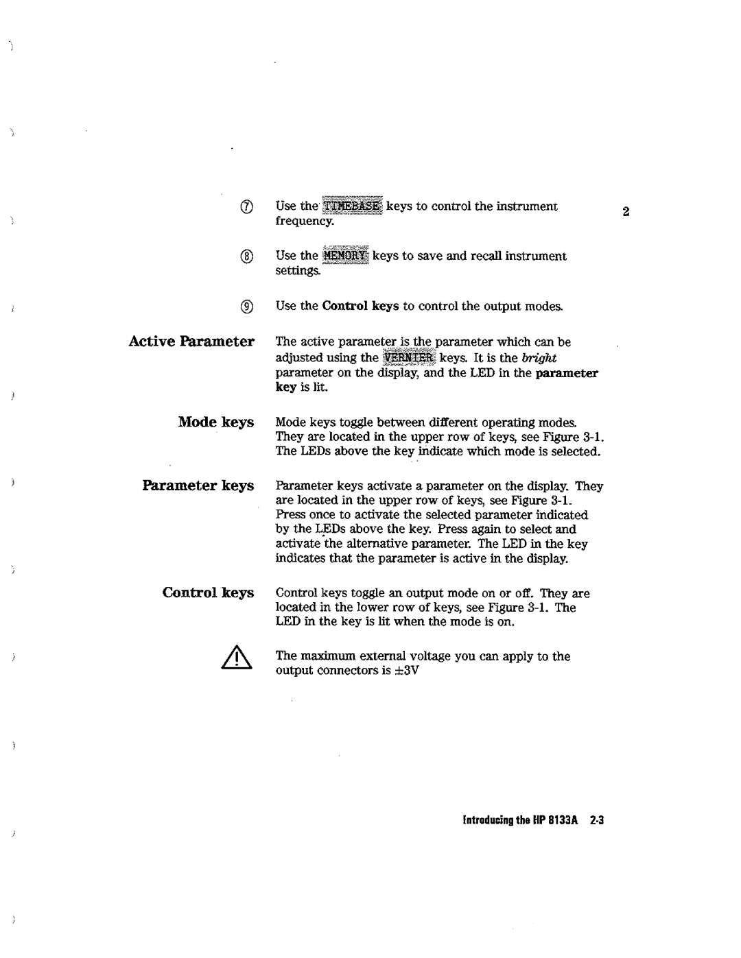 HP Blood Pressure s133a manual 