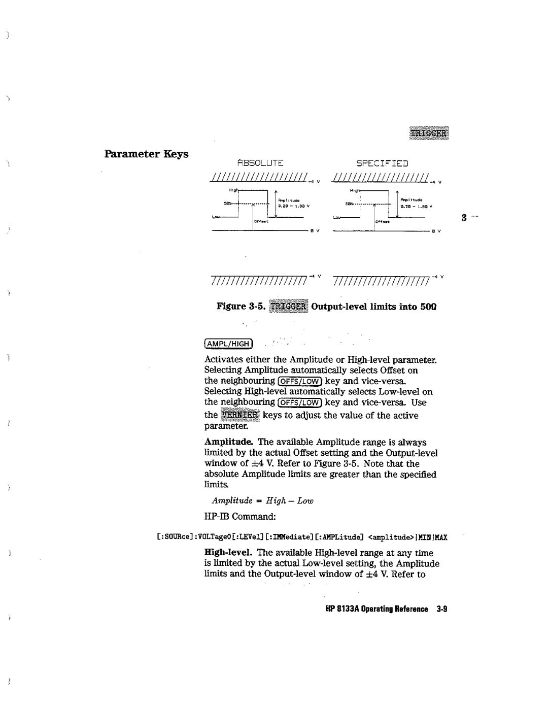 HP Blood Pressure s133a manual 