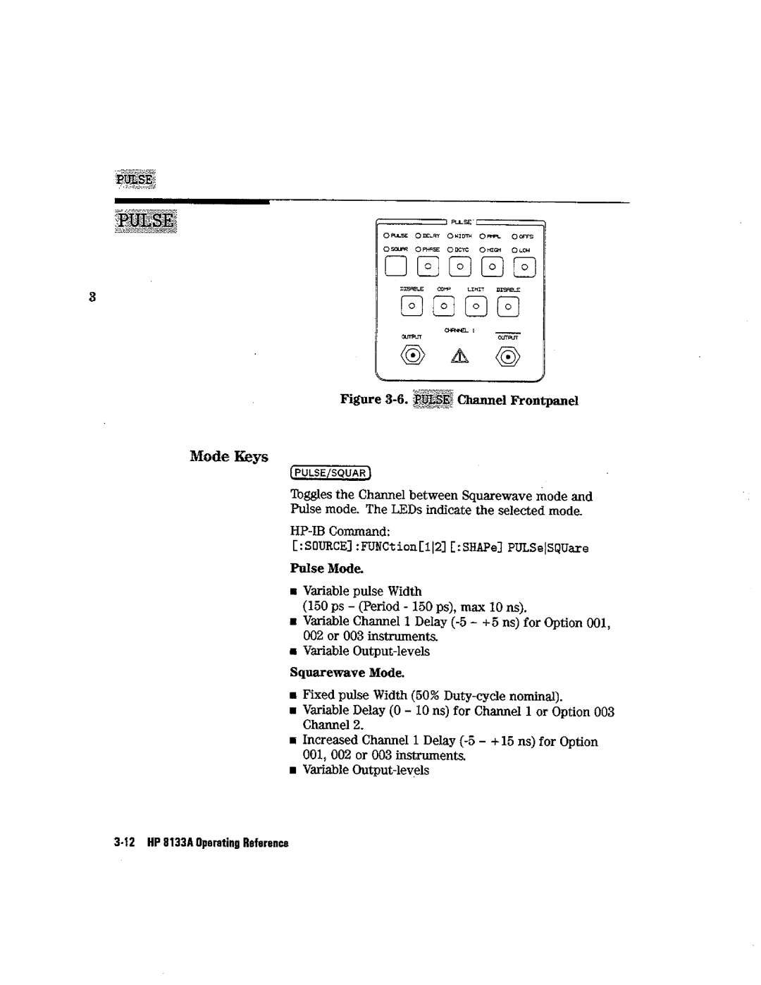 HP Blood Pressure s133a manual 