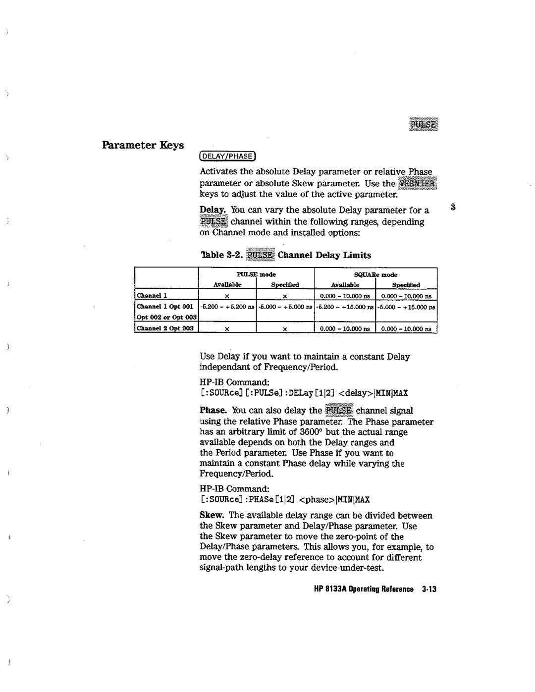 HP Blood Pressure s133a manual 