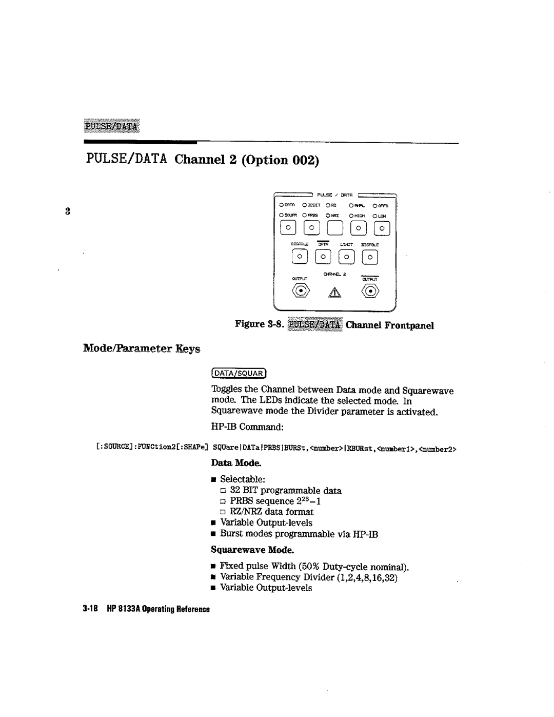 HP Blood Pressure s133a manual 