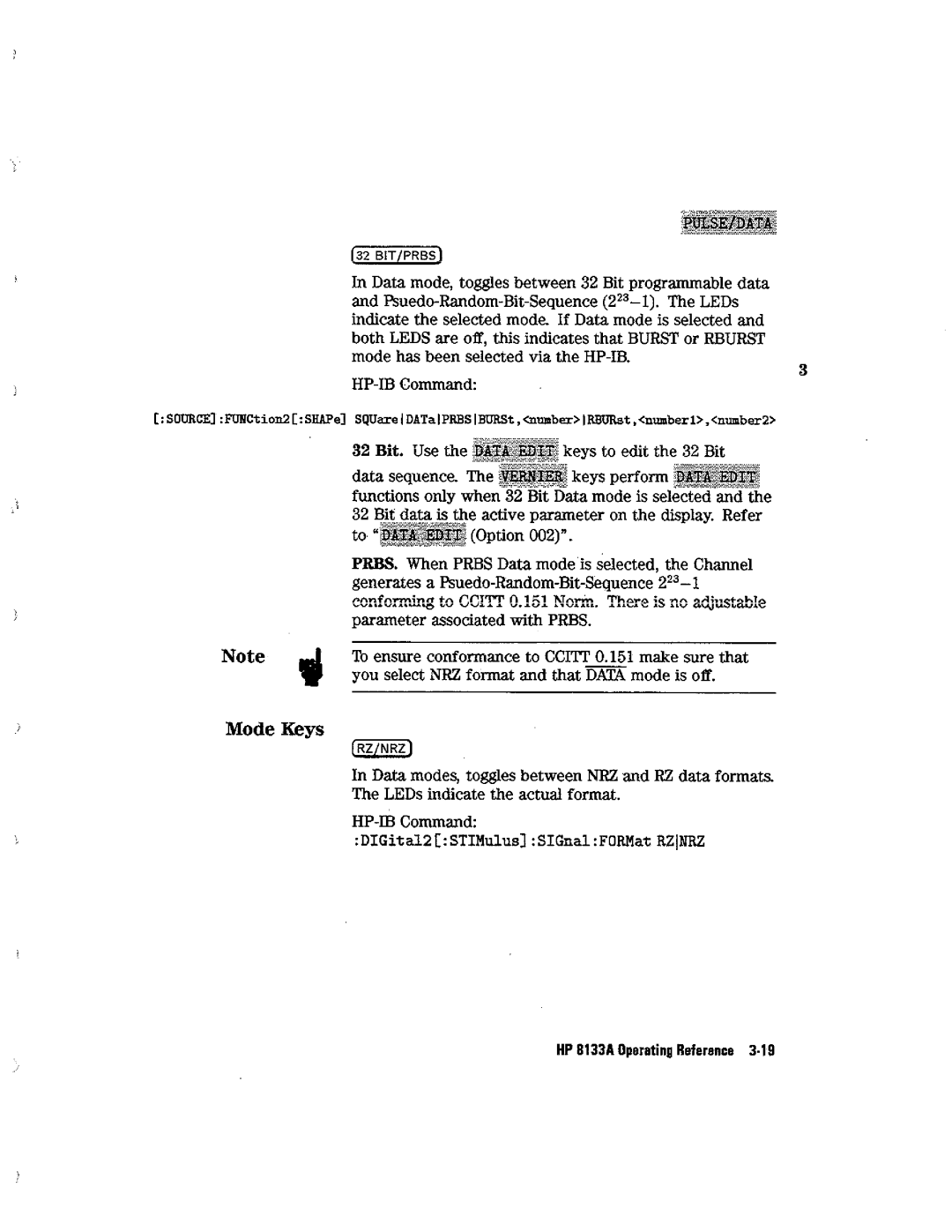 HP Blood Pressure s133a manual 