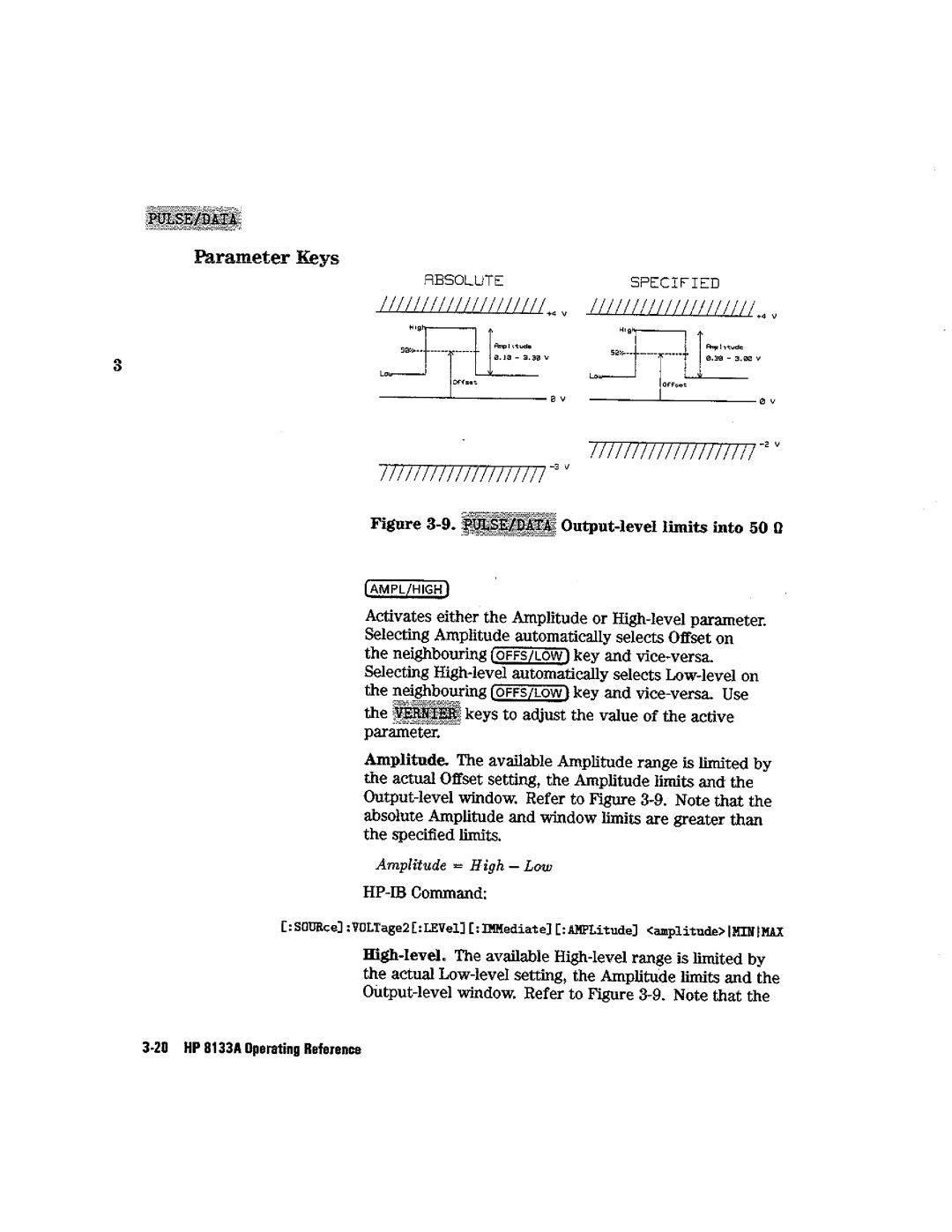 HP Blood Pressure s133a manual 