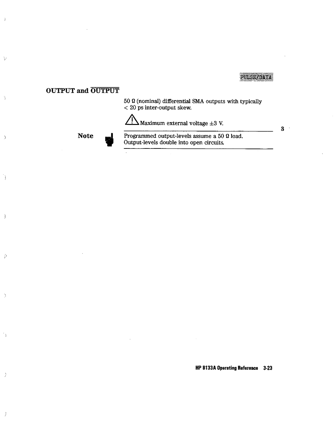 HP Blood Pressure s133a manual 