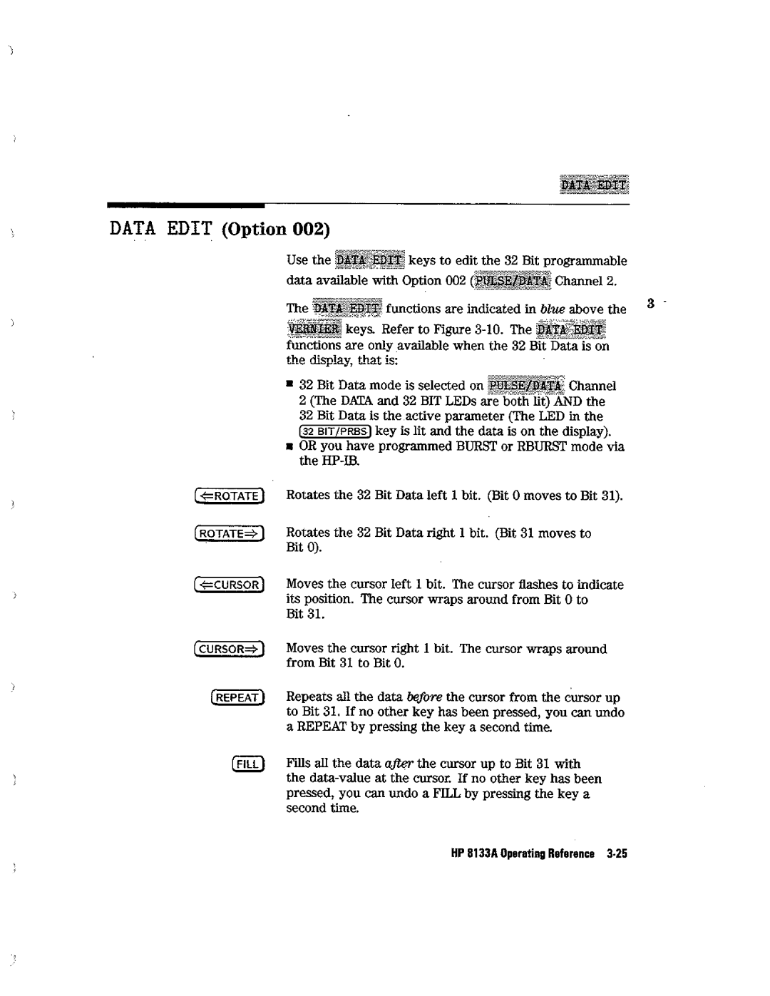 HP Blood Pressure s133a manual 