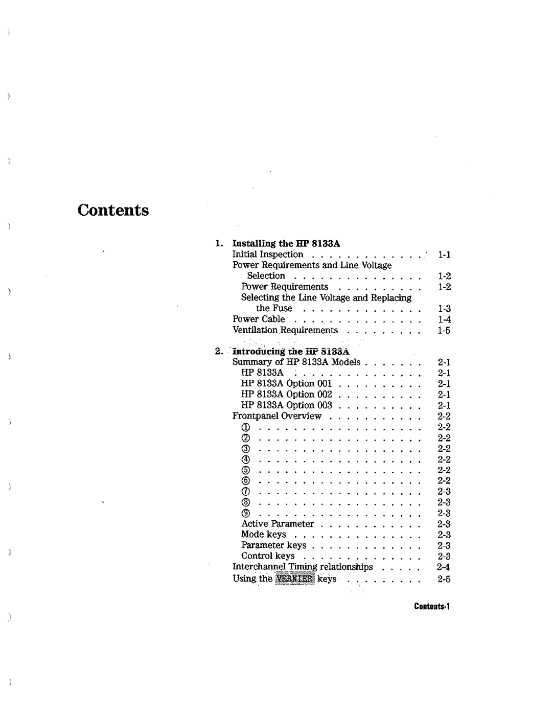 HP Blood Pressure s133a manual 