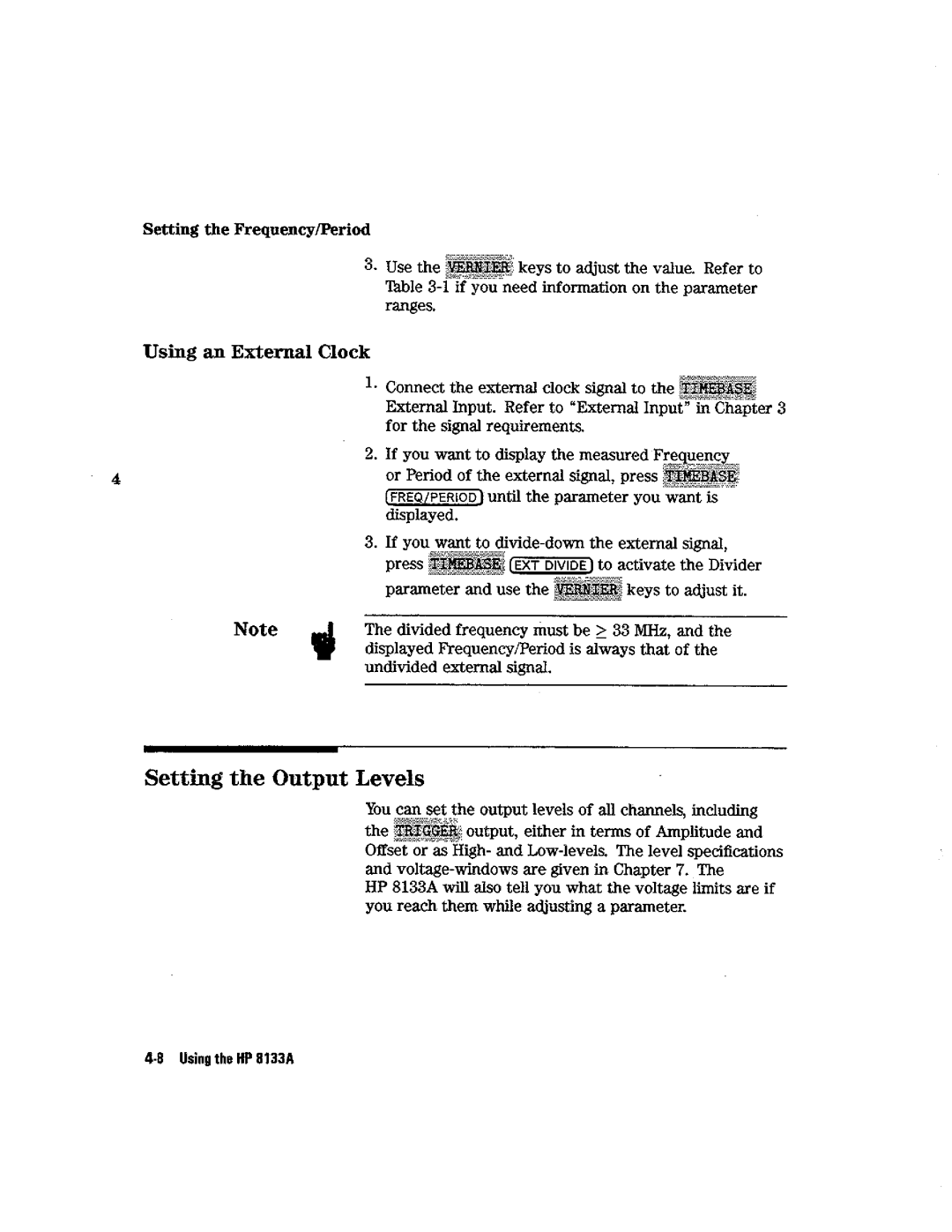 HP Blood Pressure s133a manual 