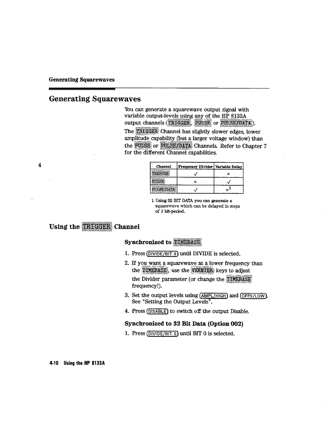 HP Blood Pressure s133a manual 