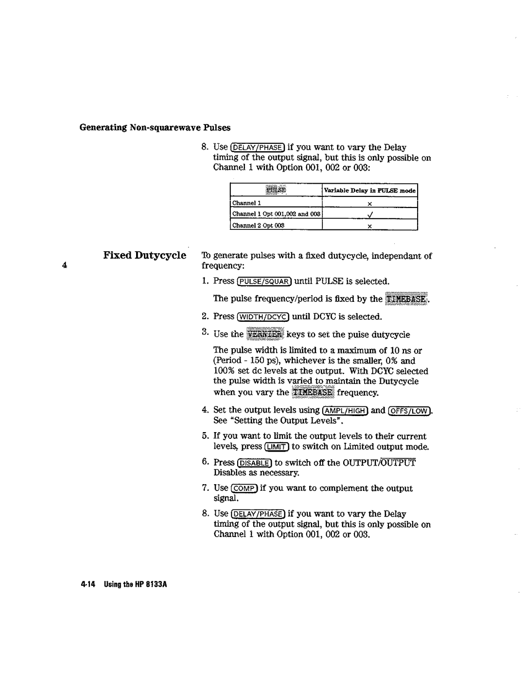 HP Blood Pressure s133a manual 