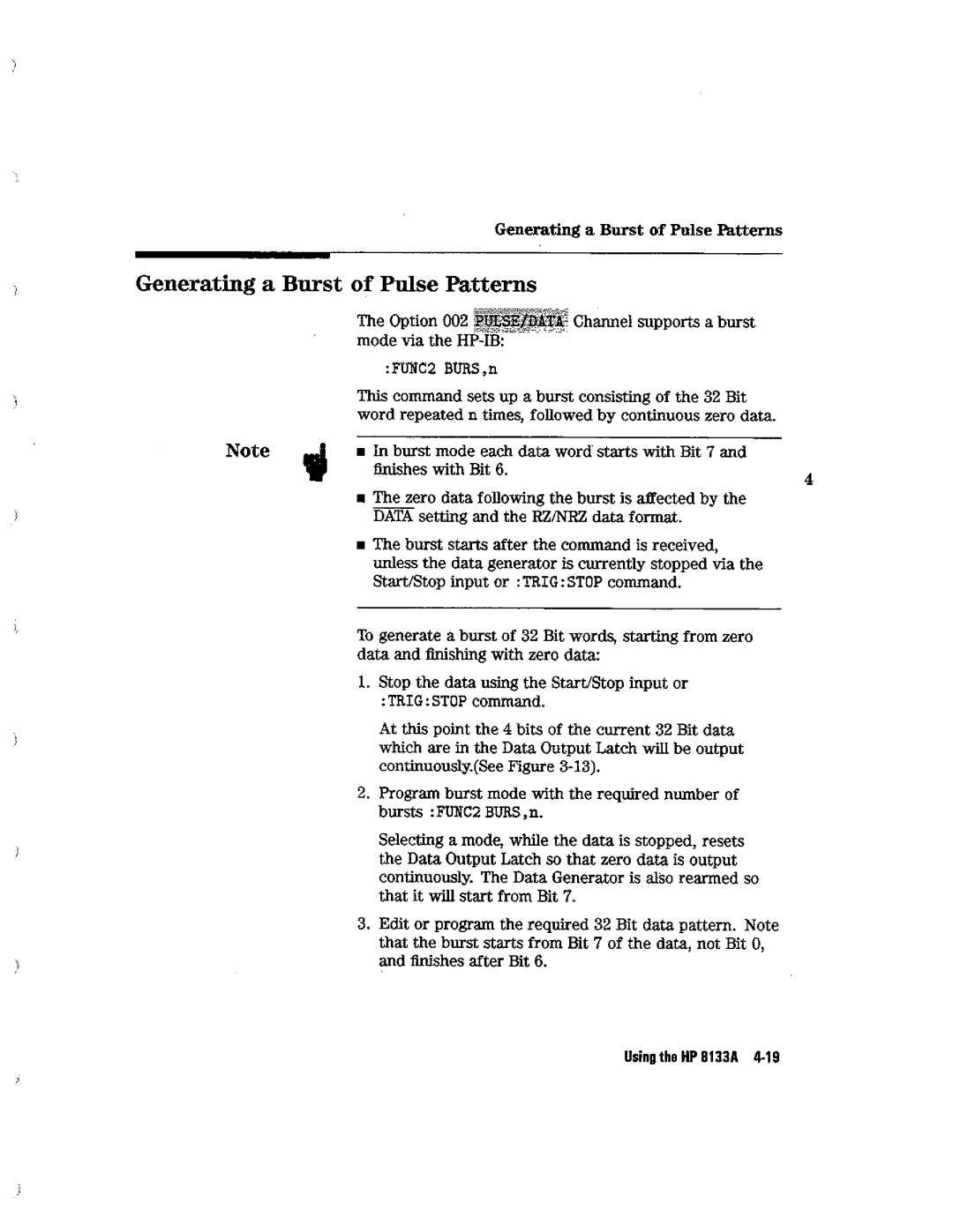 HP Blood Pressure s133a manual 