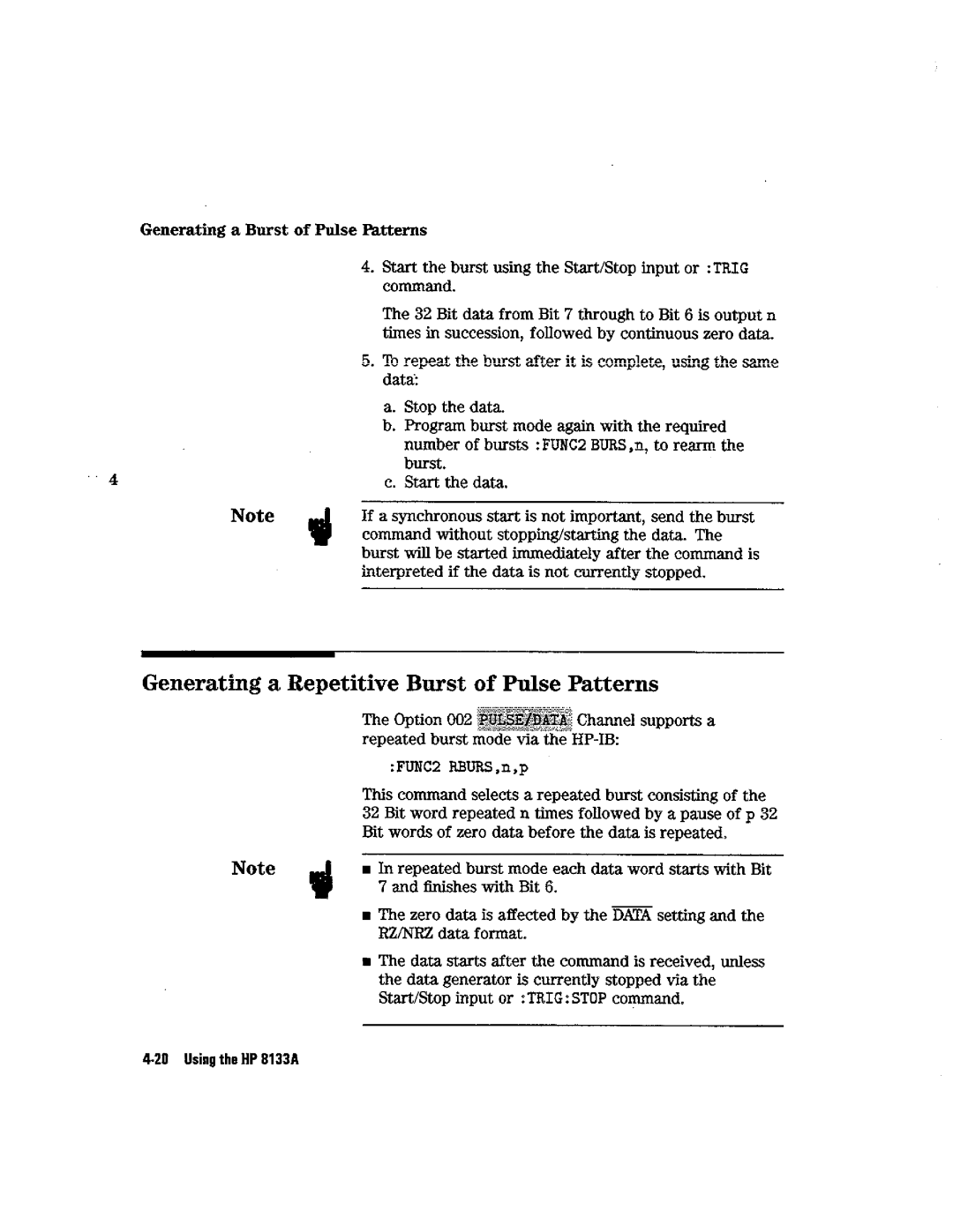 HP Blood Pressure s133a manual 