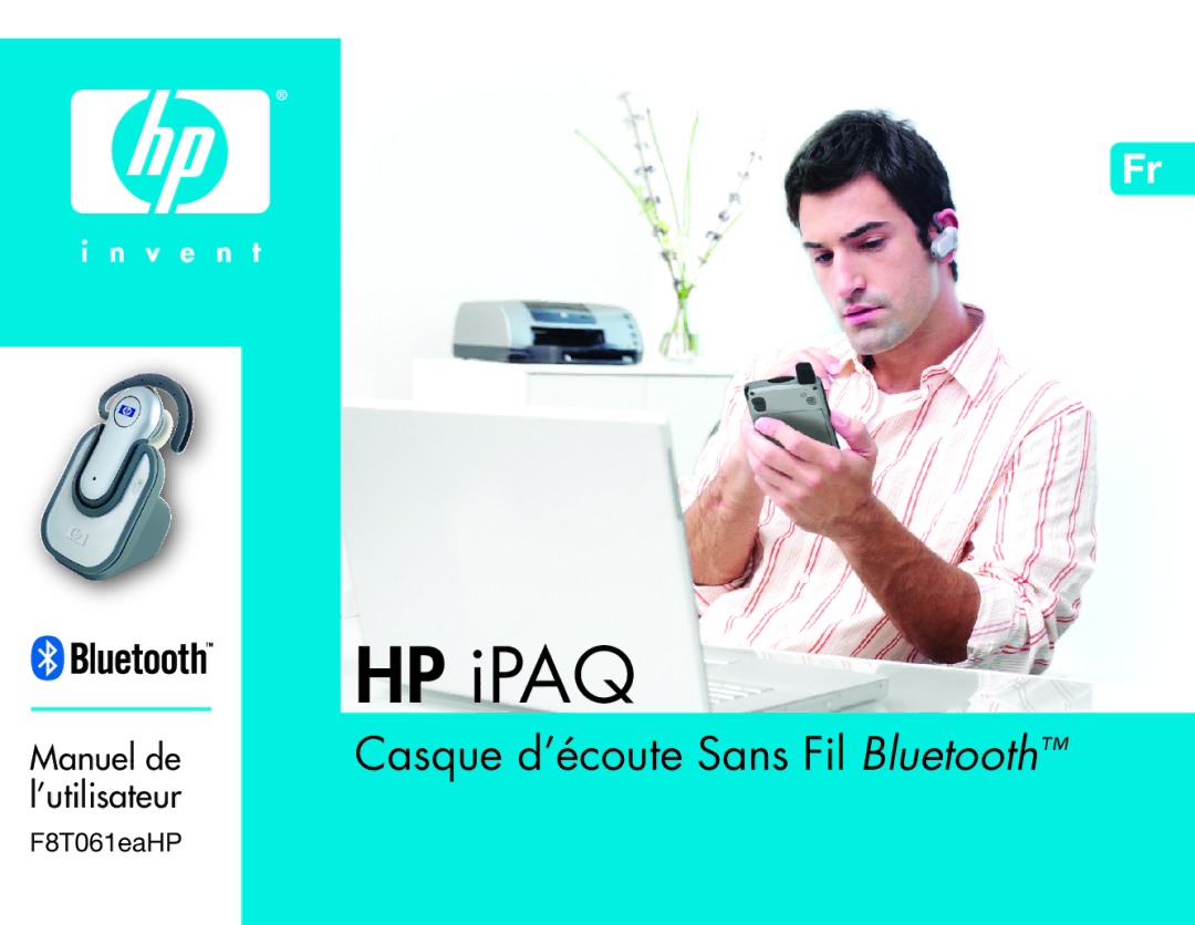 HP Bluetooth Hands-Free Headset F8T061ea manual HP iPAQ 