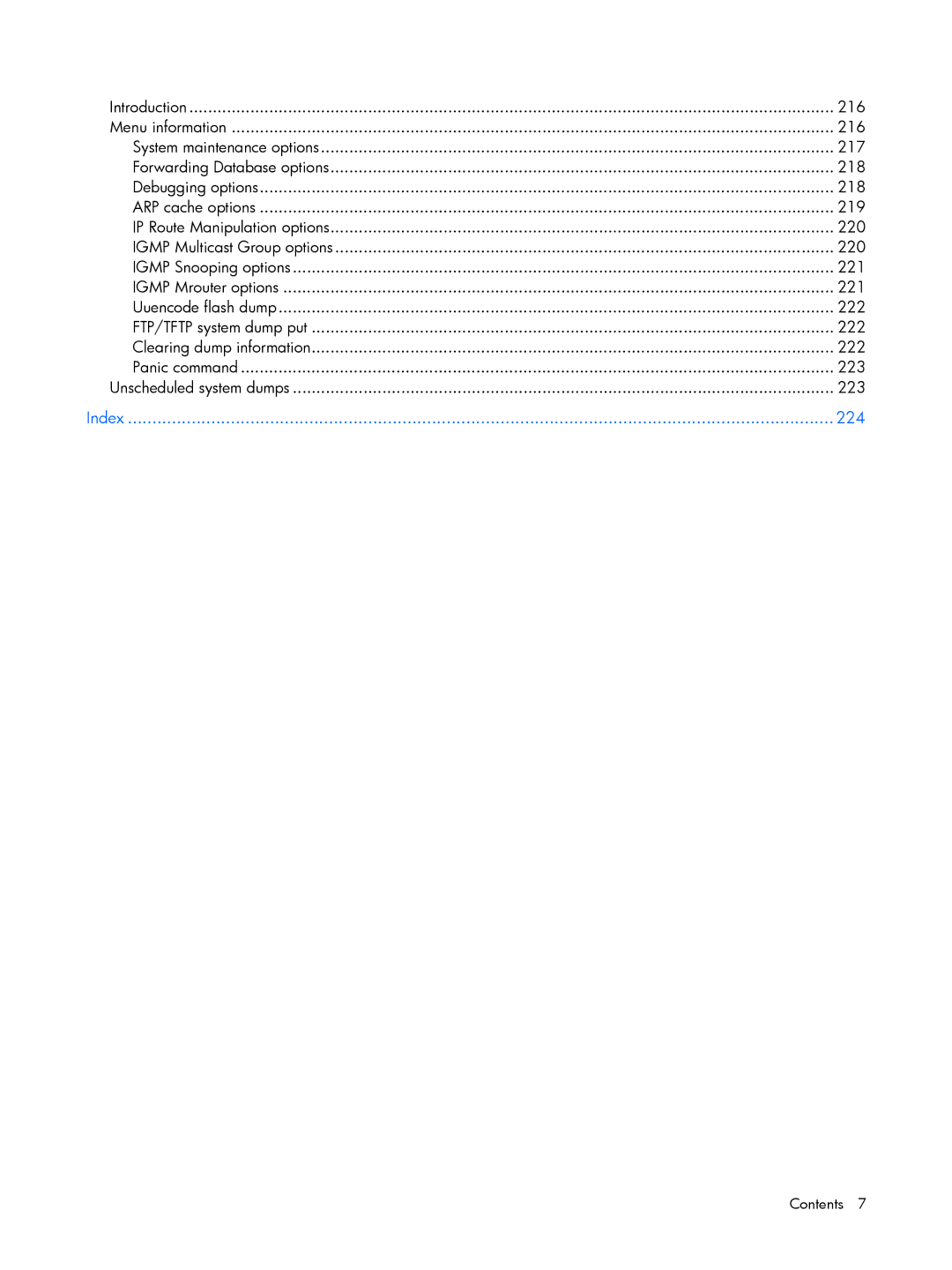 HP BMD00022 manual Index 224 