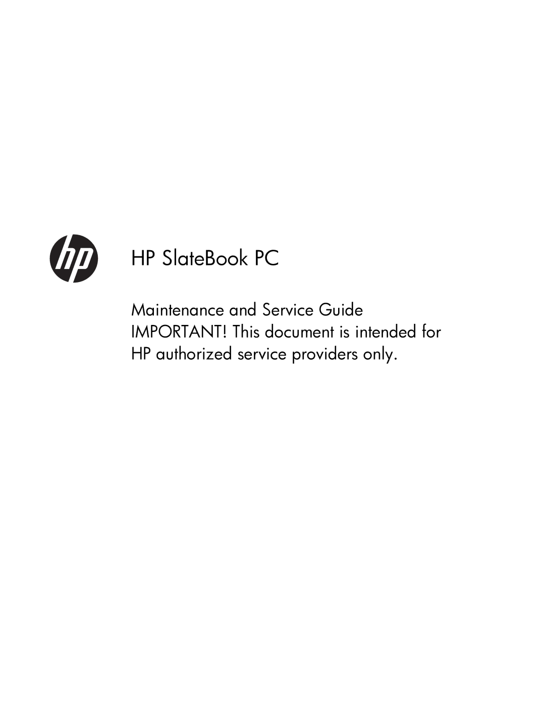 HP Book 14-p010nr, Book 14-p091nr, Book 14-p001xx manual HP SlateBook PC 