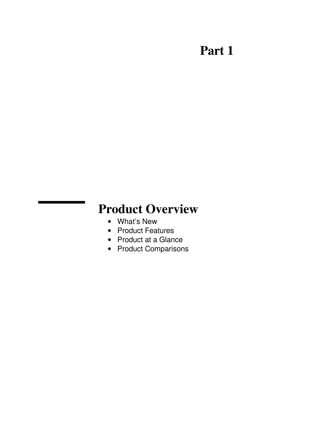 HP Book 800CT manual Part Product Overview 