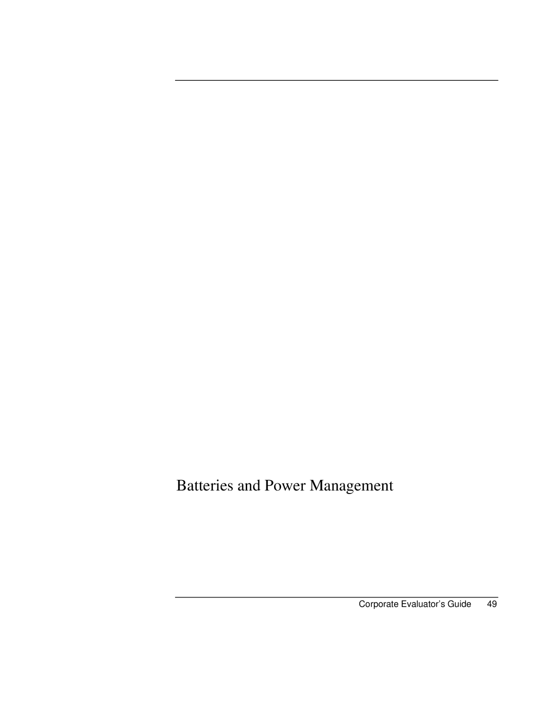 HP Book vt6200 manual Batteries and Power Management 