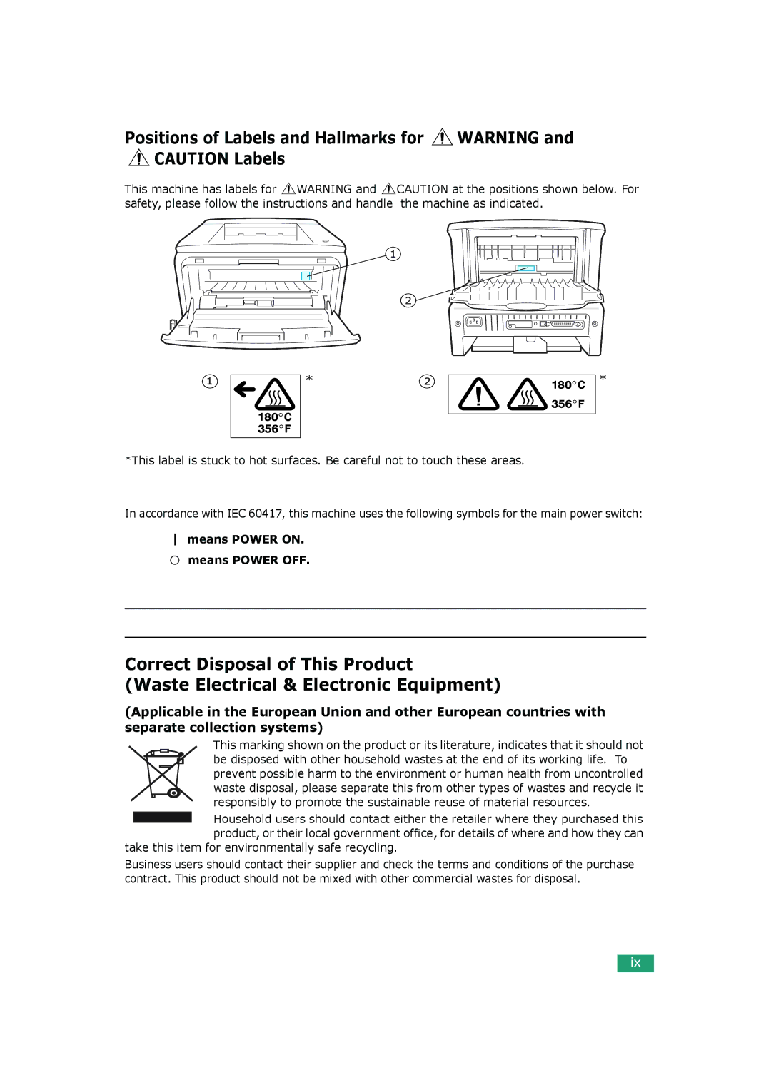 HP BP20N manual Take this item for environmentally safe recycling 