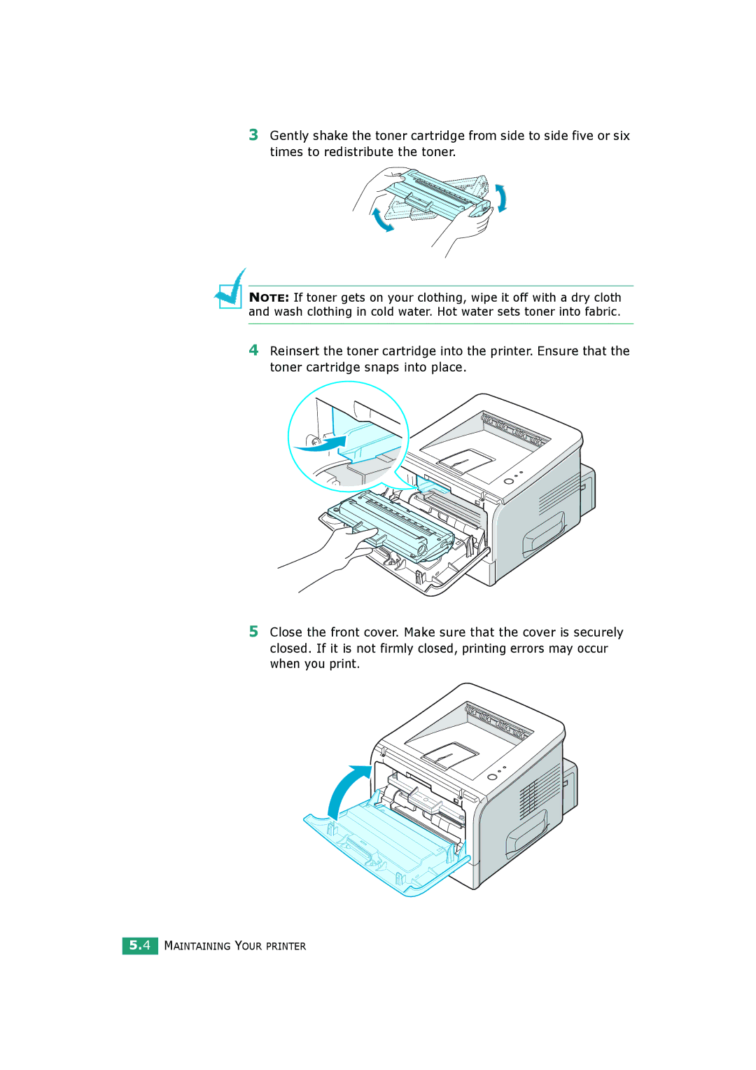 HP BP20N manual Maintaining Your Printer 