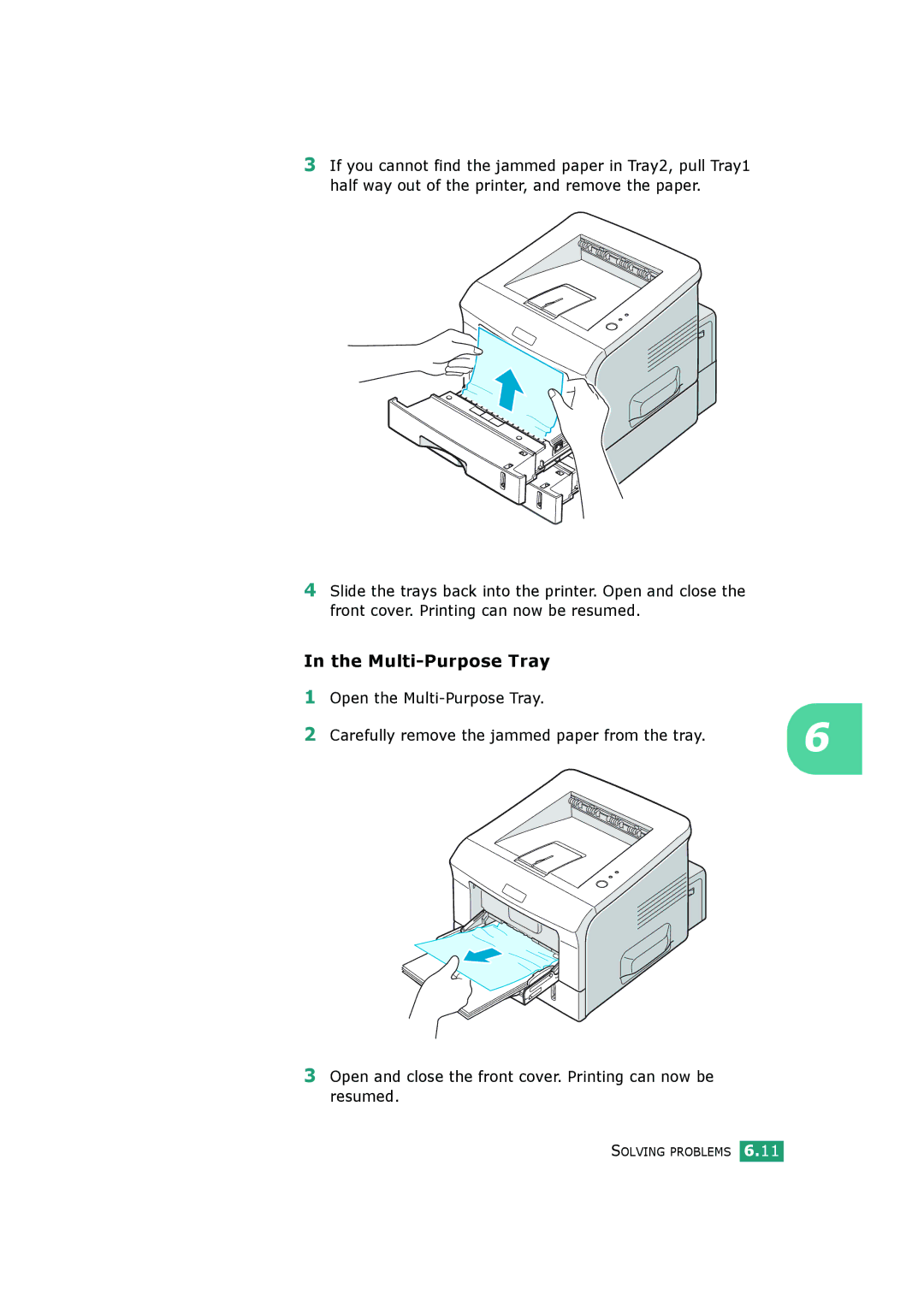 HP BP20N manual Multi-Purpose Tray 