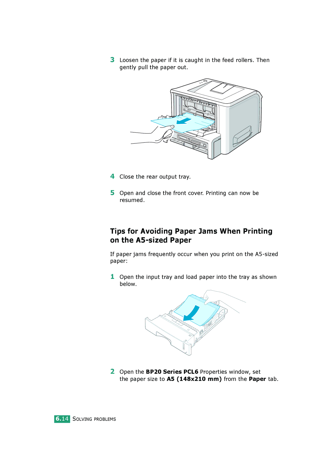 HP BP20N manual Solving Problems 