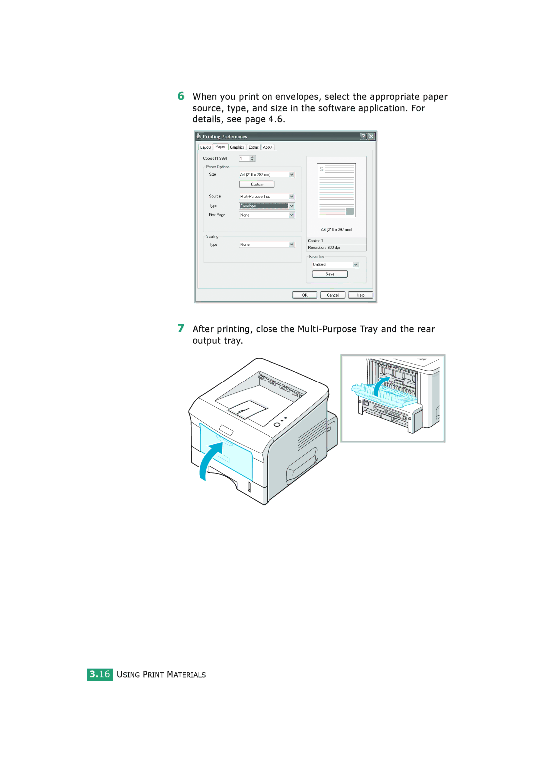 HP BP20N manual Using Print Materials 