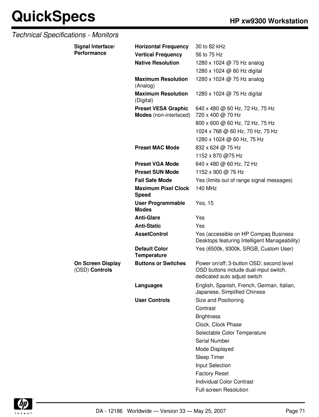 HP Broadcom NetXtreme Gigabit Ethernet I EA833AA manual Speed User Programmable, Temperature Buttons or Switches 