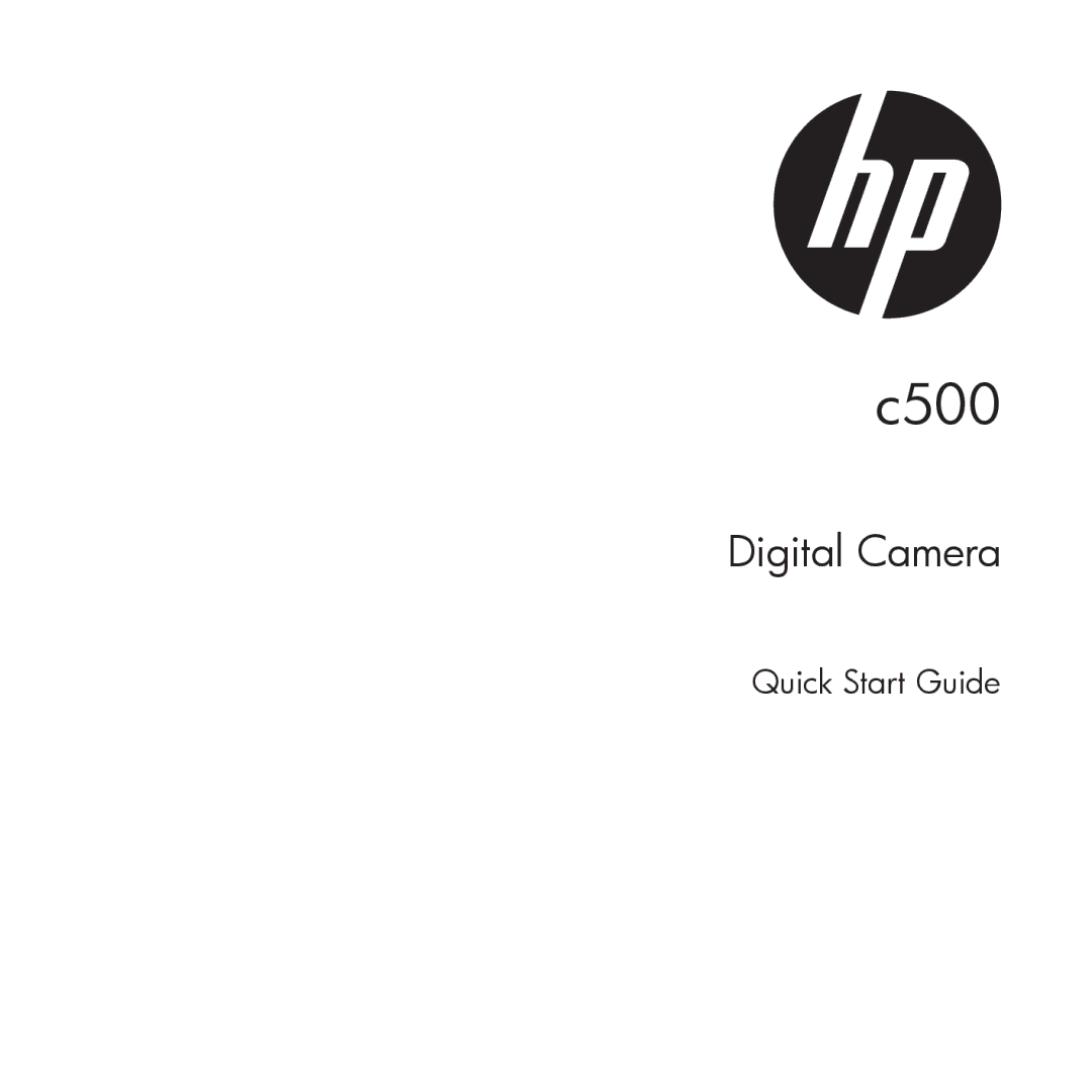 HP C-500 manual C500 