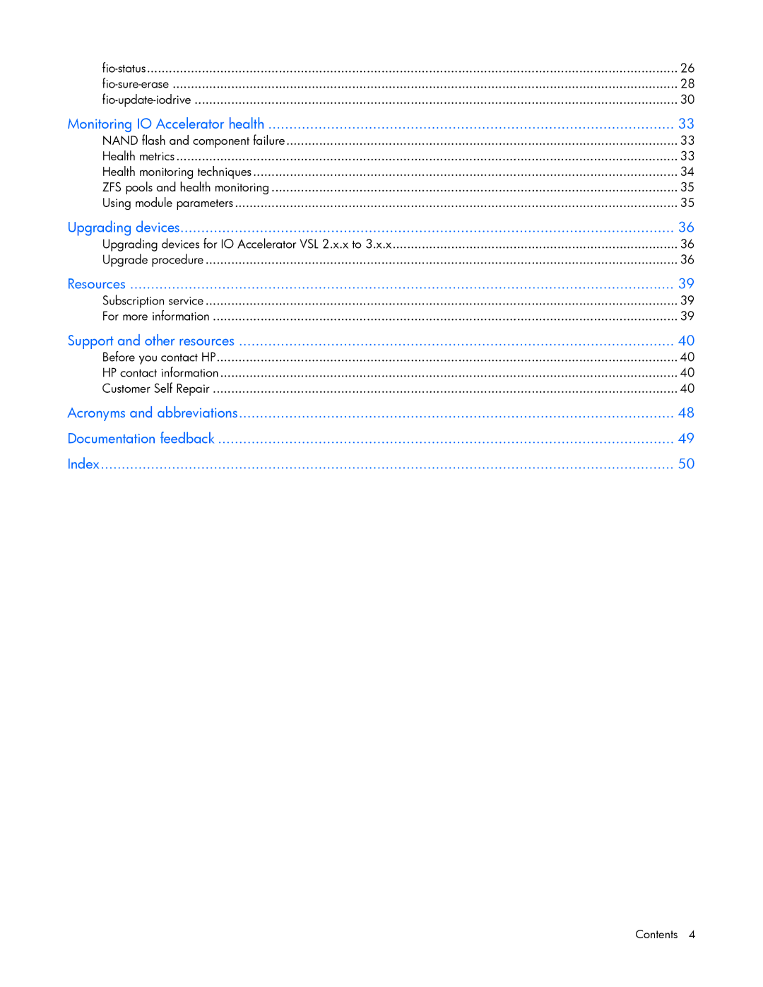 HP c-Class Solaris manual Upgrading devices 