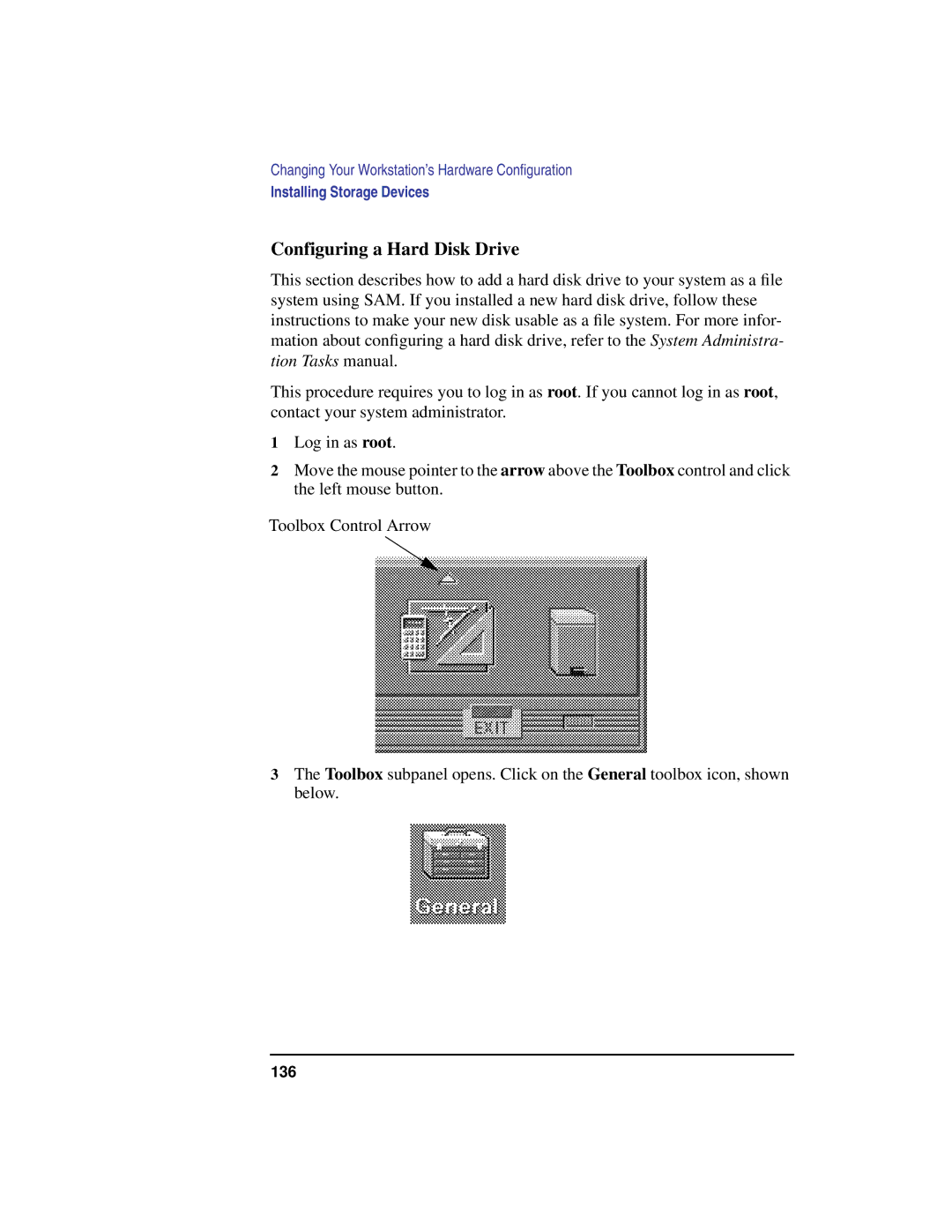 HP C100/110 manual Configuring a Hard Disk Drive 