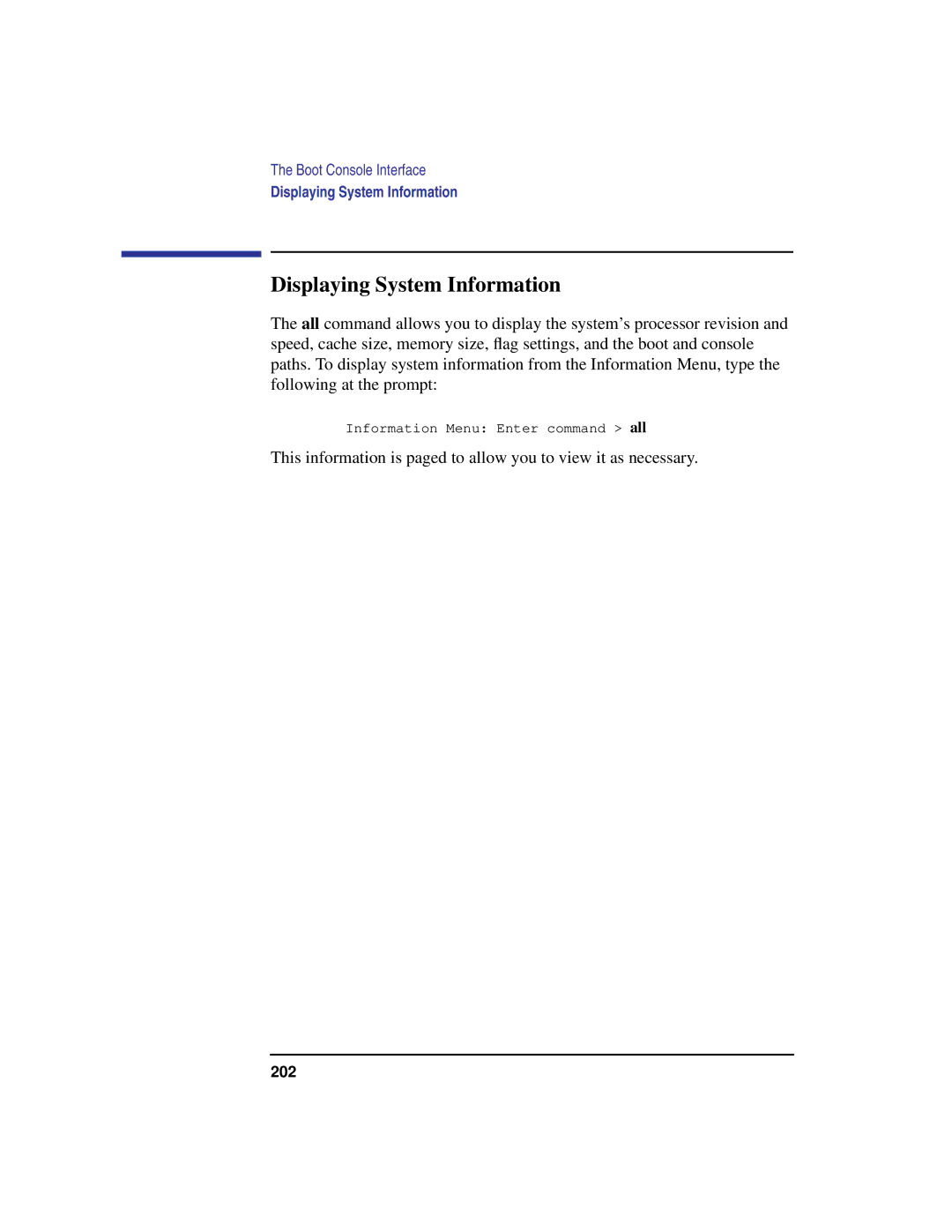 HP C100/110 manual Displaying System Information 