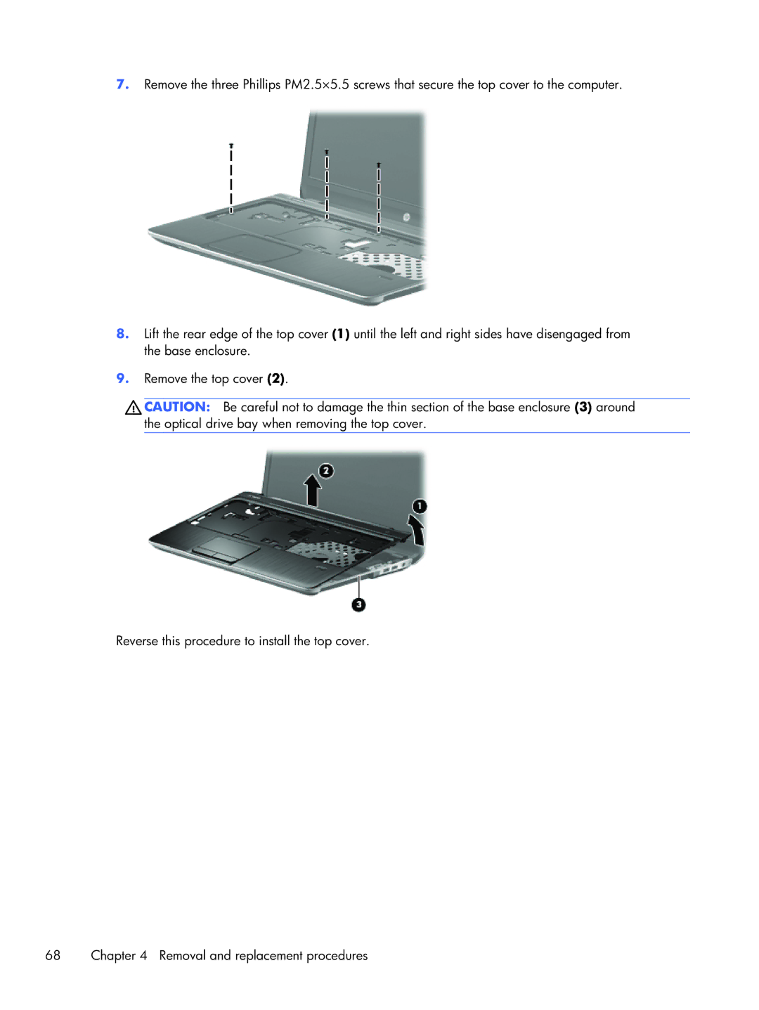 HP C2M12UA, Dv6 7363cl Refurb D1B19UARABA manual 