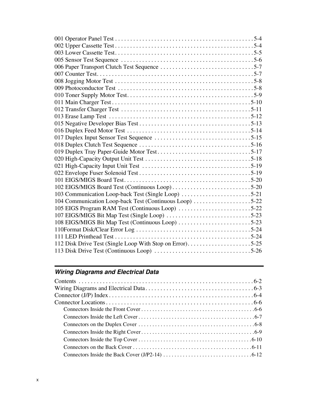 HP C30 manual Wiring Diagrams and Electrical Data 