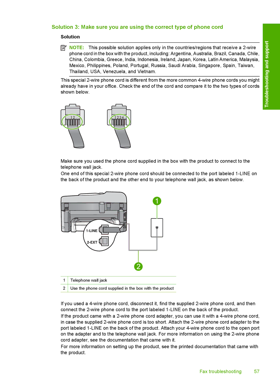 HP C309a manual Solution 