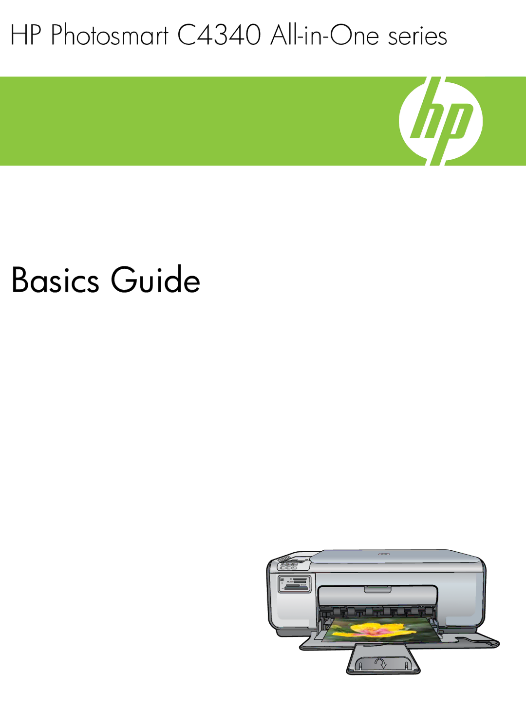 HP C4344 manual Basics Guide 