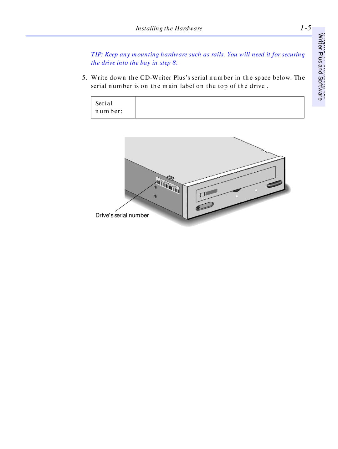 HP C4380-90100 manual Serial Number 