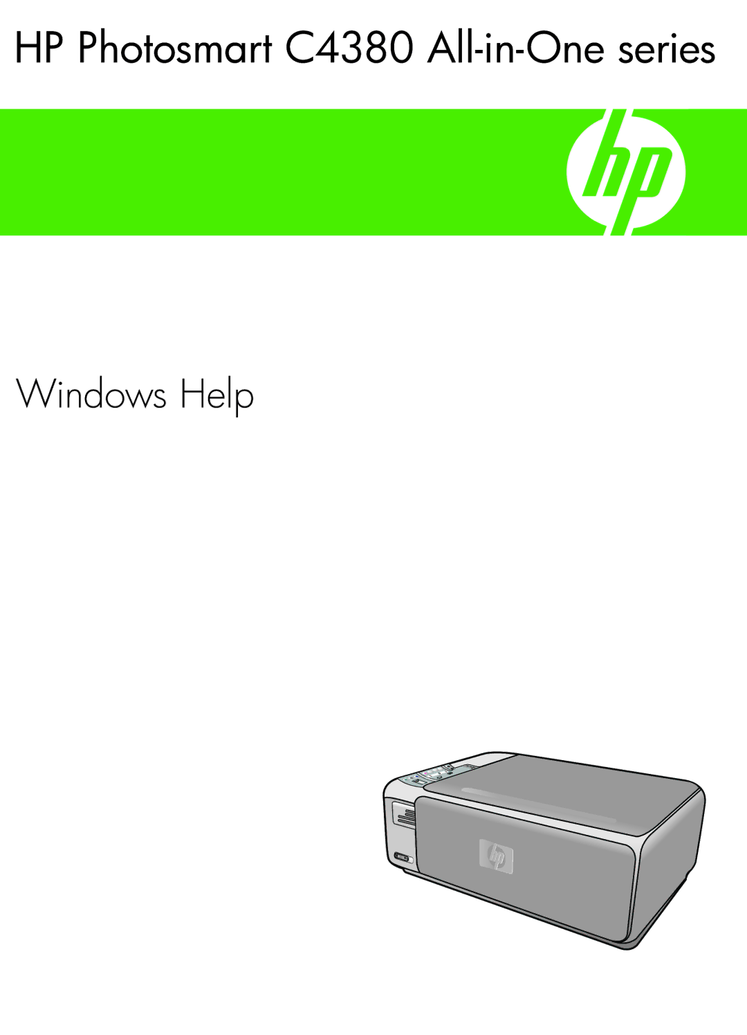 HP C4390, C4380 manual EN Start Here ES Comience aquí FR Commencez ici 