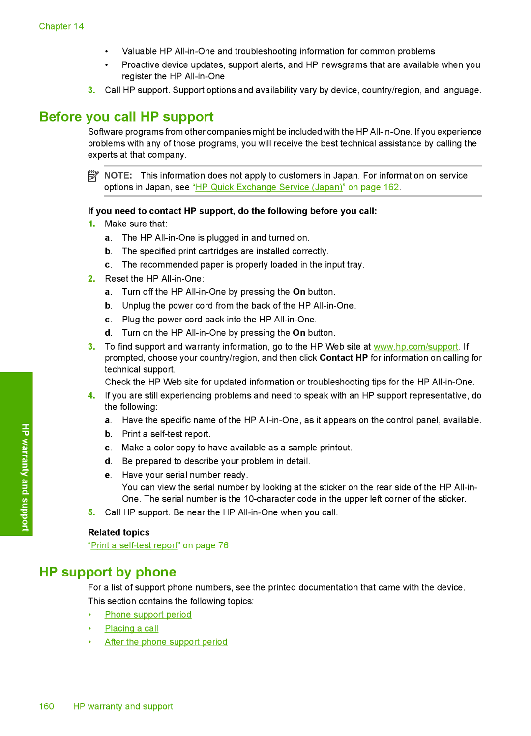 HP C4385, C4380, C4390 manual Before you call HP support 