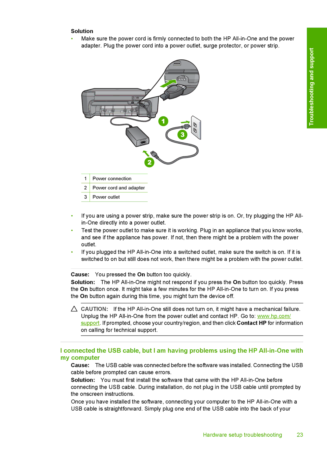 HP C4390, C4380, C4385 manual Solution 