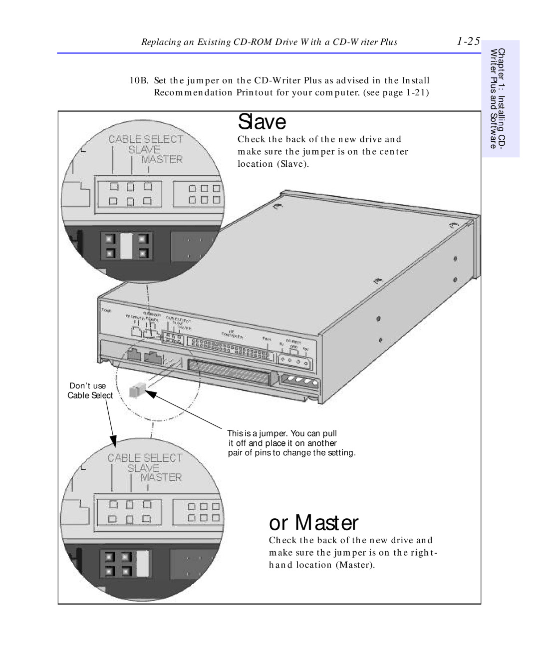 HP C4392-90100 manual Slave 