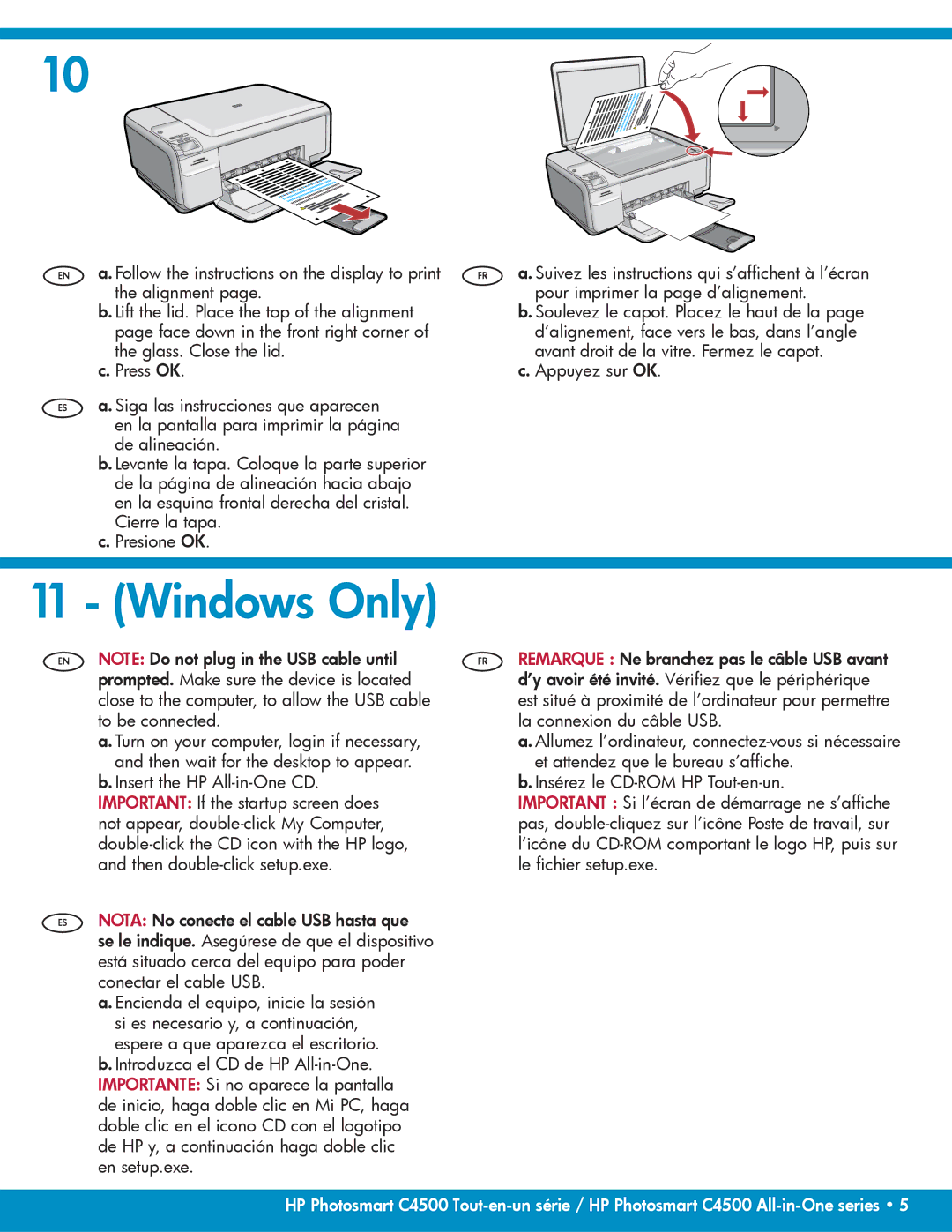 HP C4599, C4580 manual Windows Only 