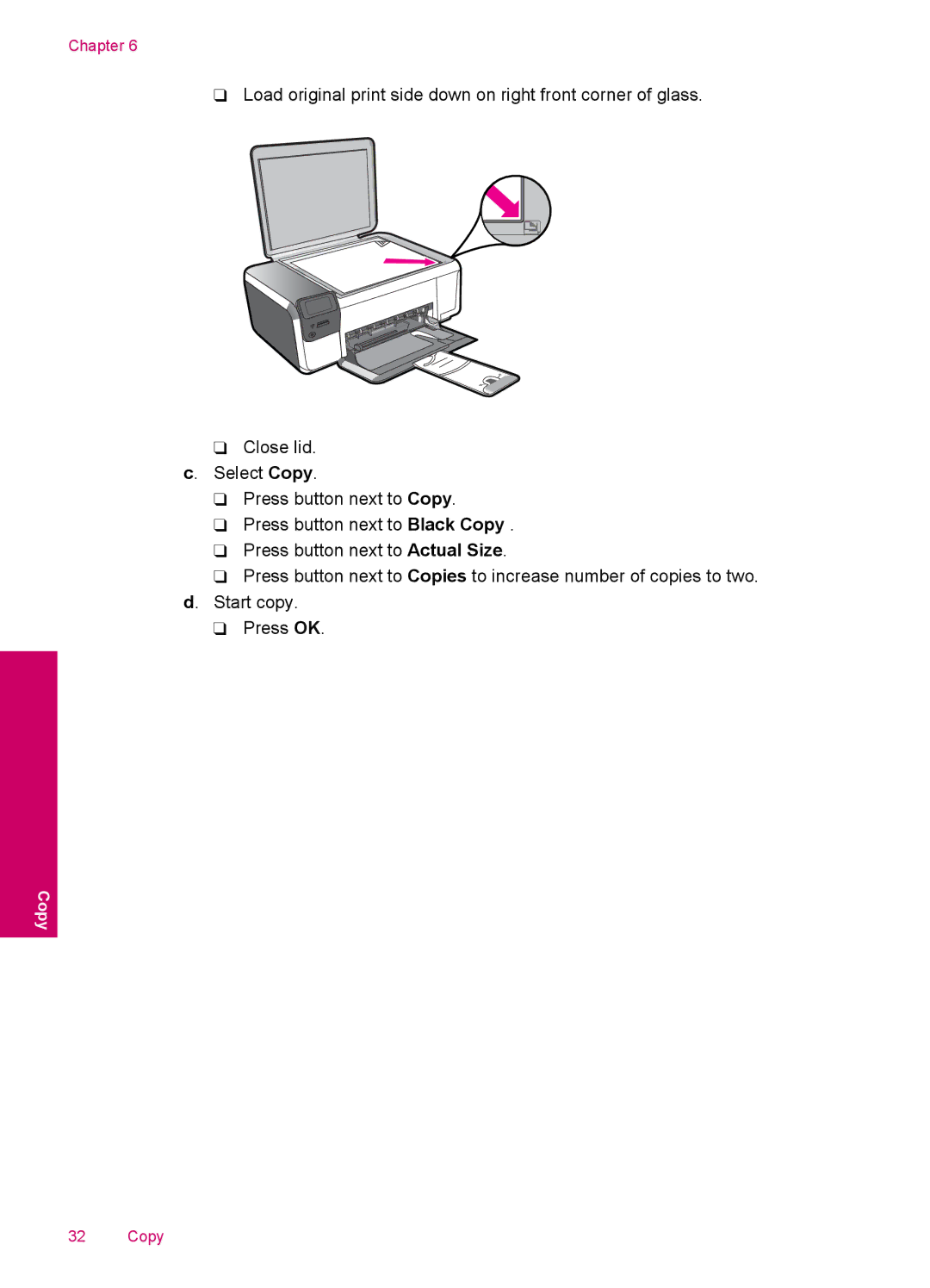 HP C4600, C4680 manual Copy 