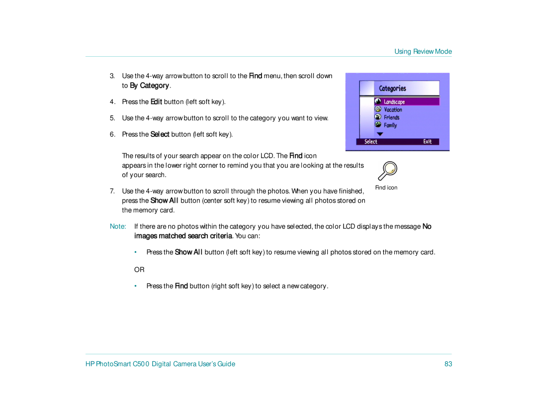 HP c500 manual To By Category, Your search 