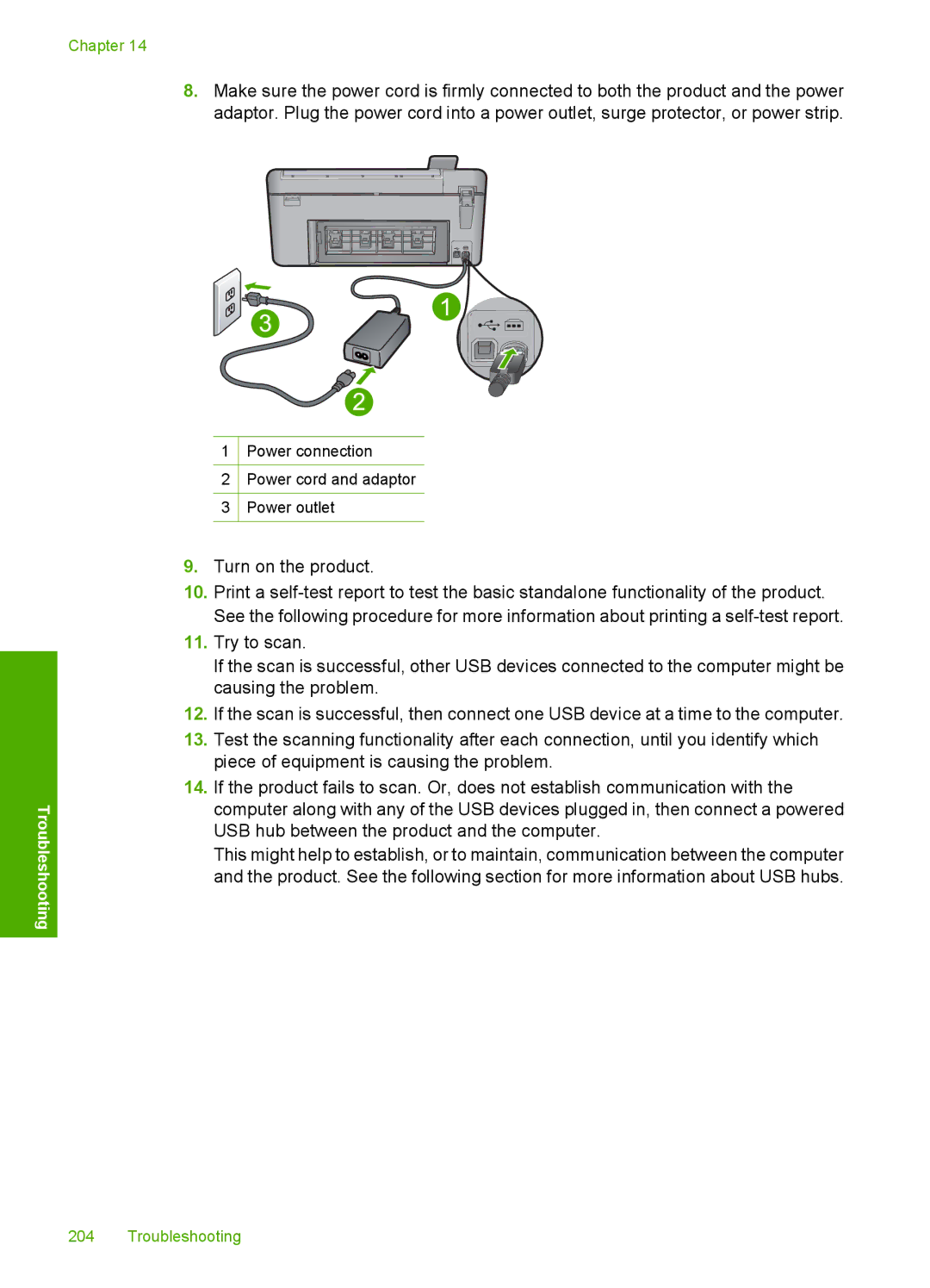 HP C5500 manual Turn on the product 