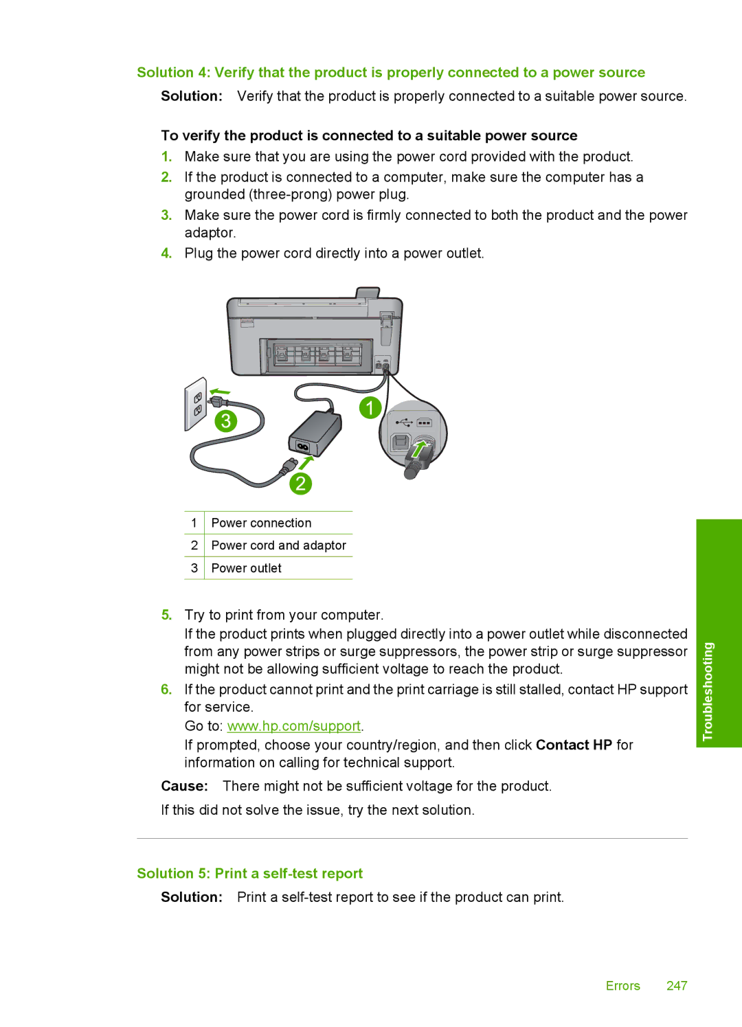 HP C5500 manual Try to print from your computer 