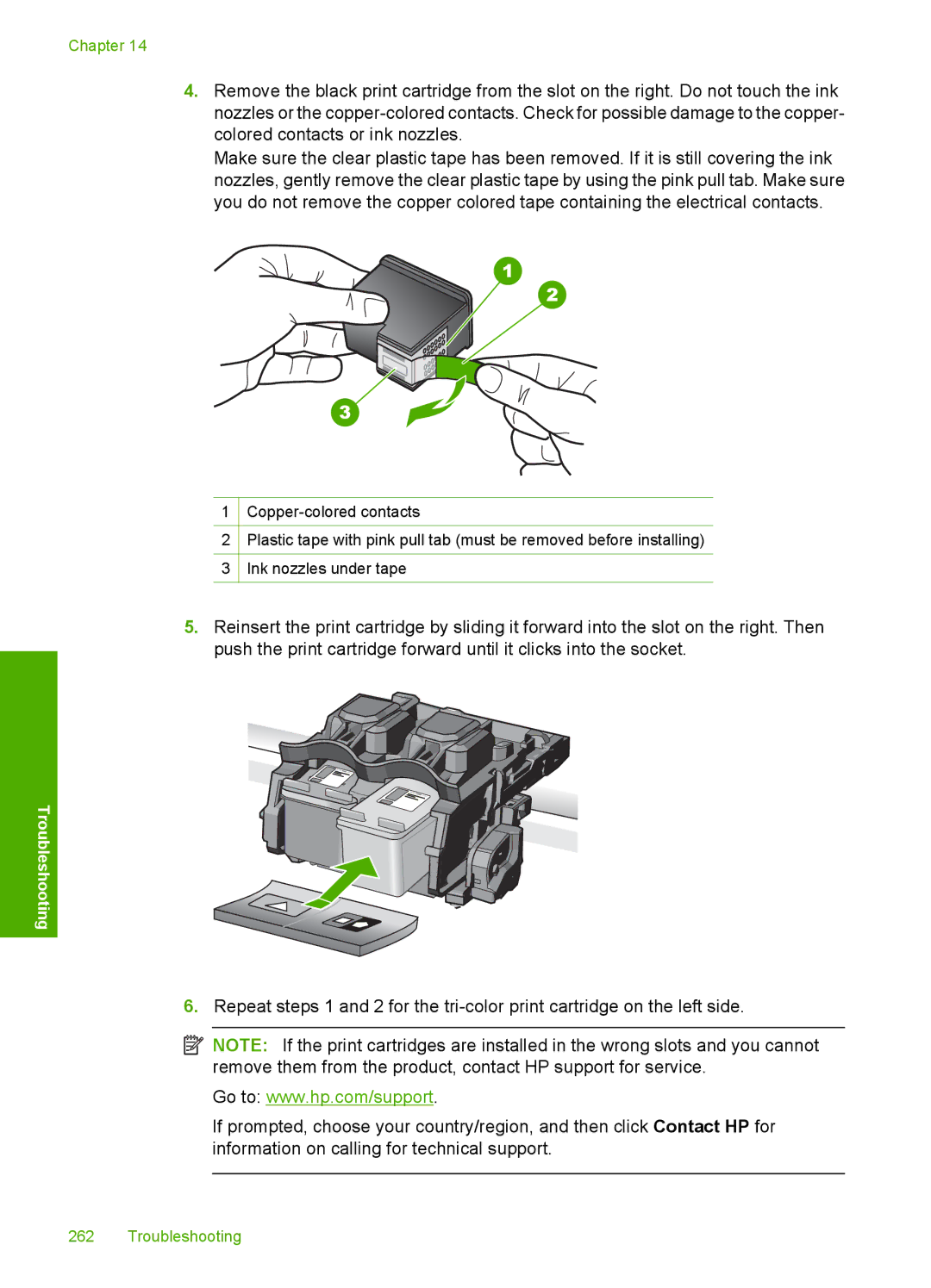 HP C5500 manual Troubleshooting 