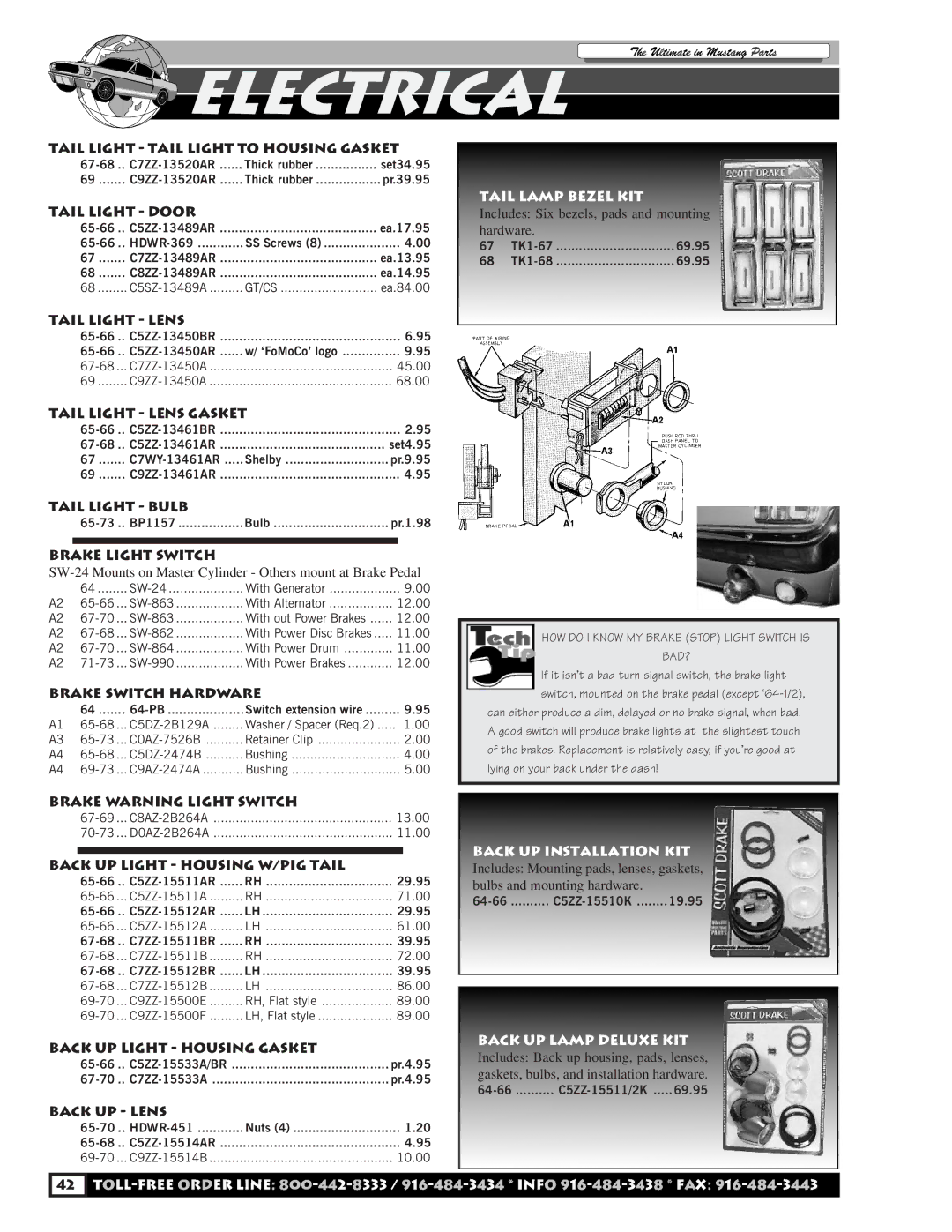 HP C5ZZ manual Back UP Installation KIT, Back UP Lamp Deluxe KIT 